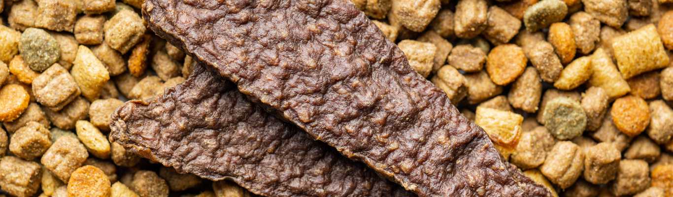 viande séchée pour chien