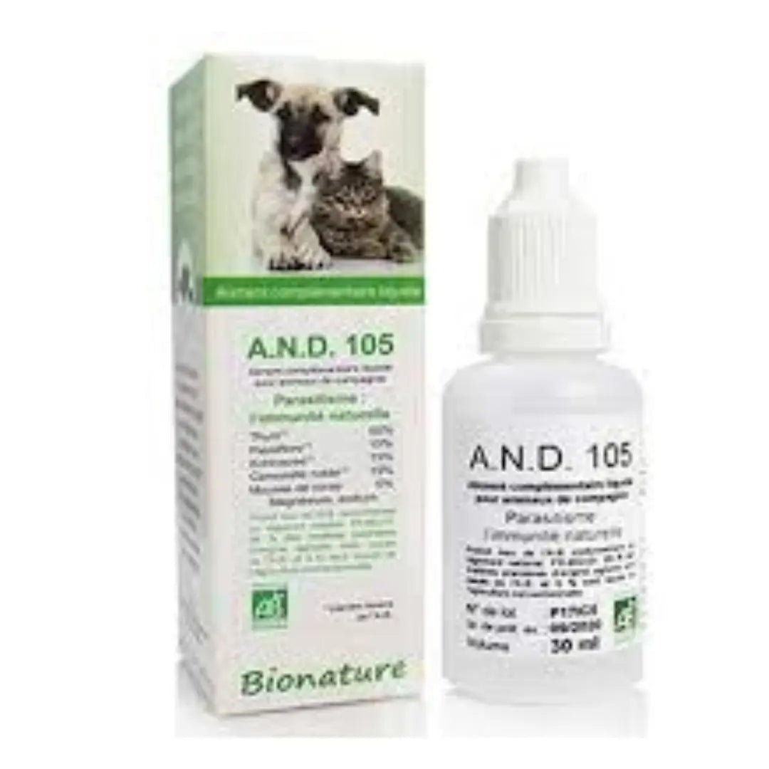 AND 105 – Parasitisme des Animaux (30 ml) – Bionature