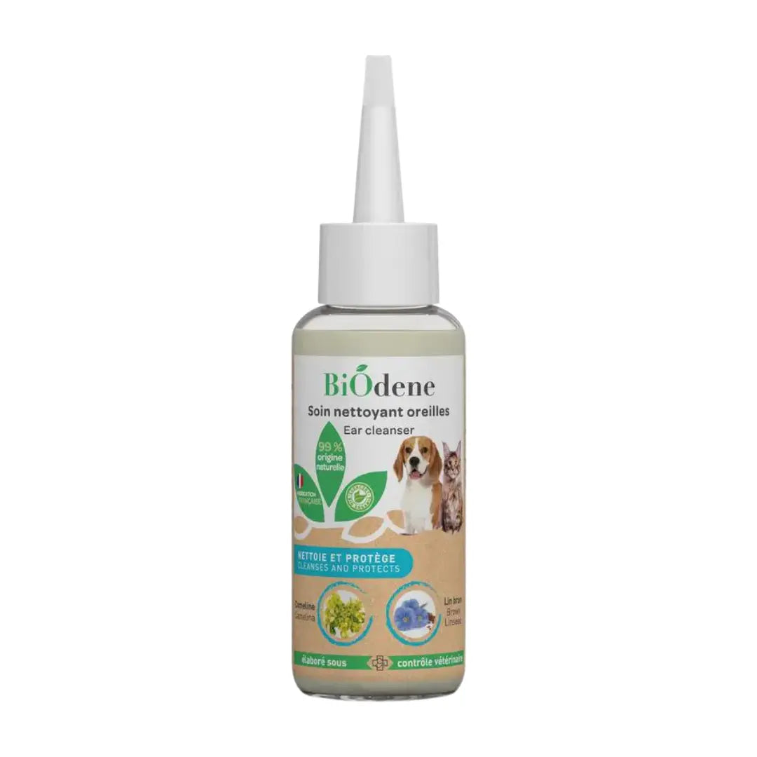 Soin Nettoyant Oreilles Chien & Chat Biodene
