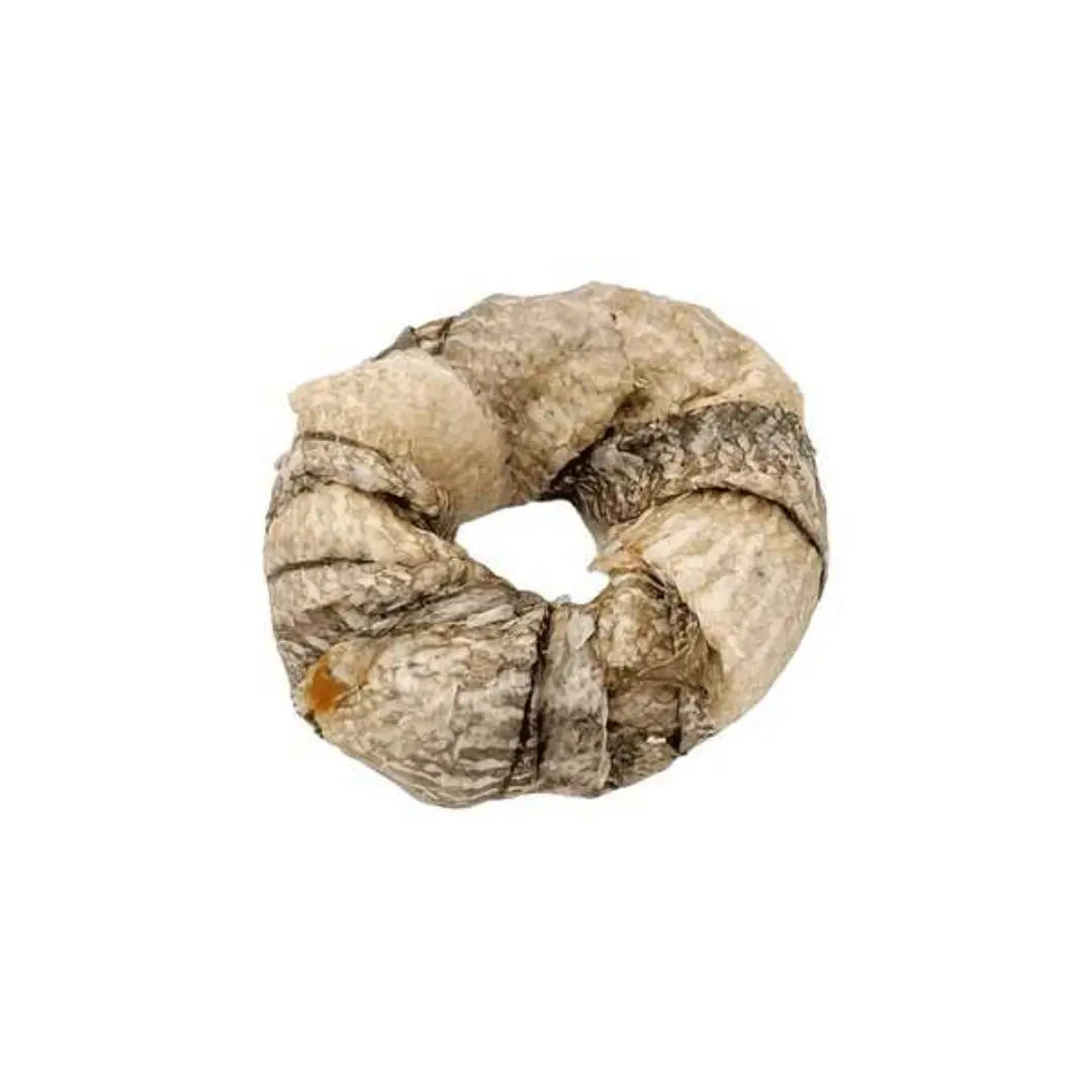 Donuts peau de poisson cabillaud pour chien cernunos