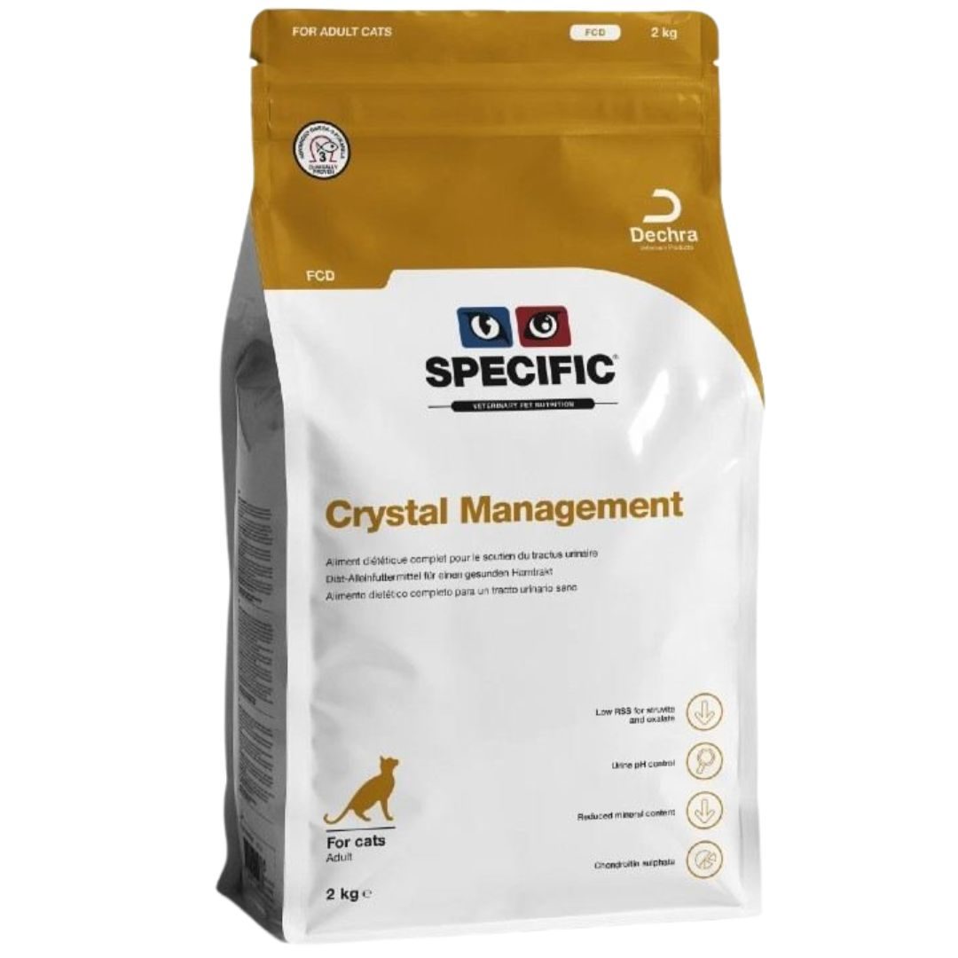croquettes specific crystal management pour chat avec troubles urinaires
