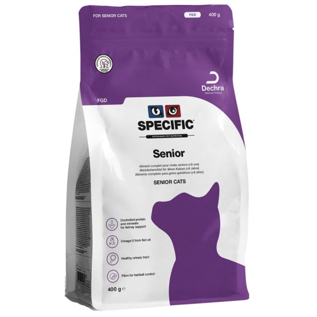 Croquettes Chat Senior Specific