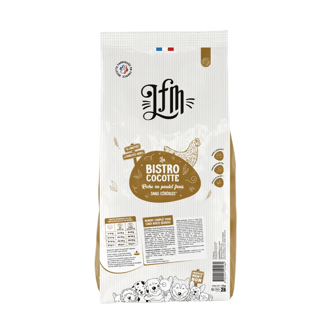 Croquettes Bistrococotte Chien LFM