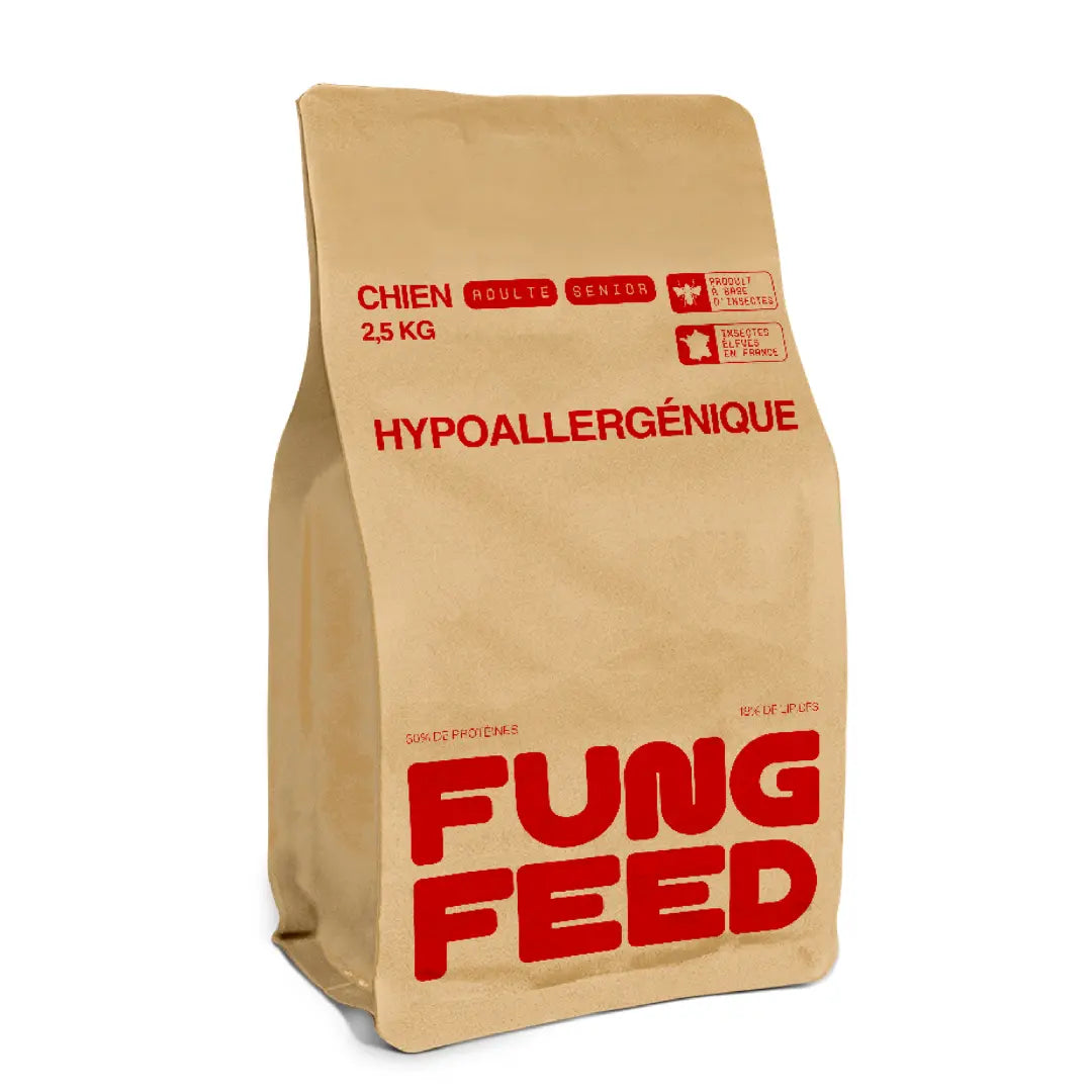 Croquettes Hypoallergéniques Fungfeed Chien