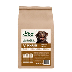 Croquettes Le Kabo Chien Adulte Stérilisé Poulet