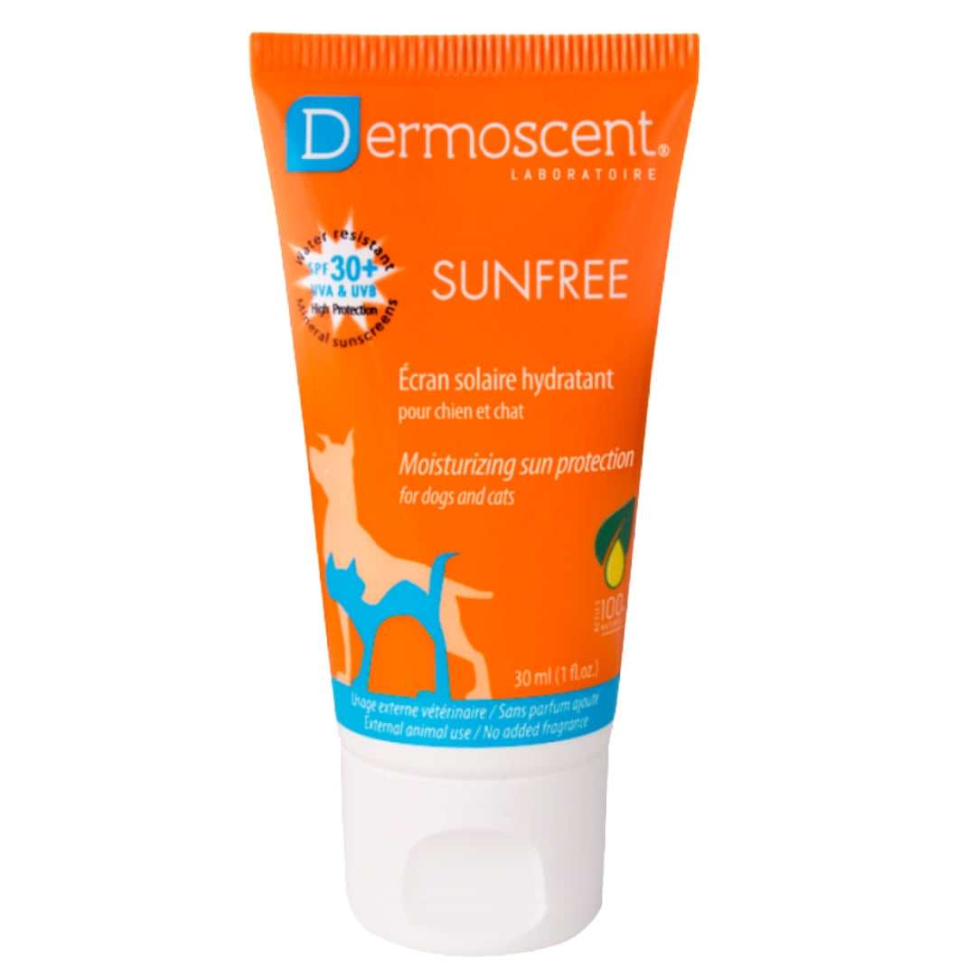 Crème solaire pour chiens et chats Desmoscent SunFree
