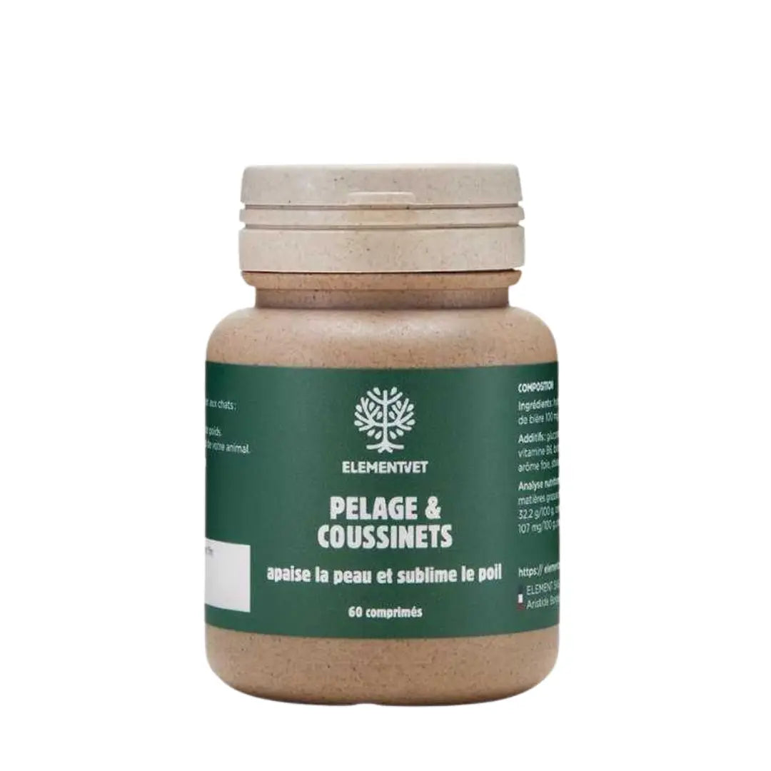 Complément alimentaire pelage coussinets Element Vet