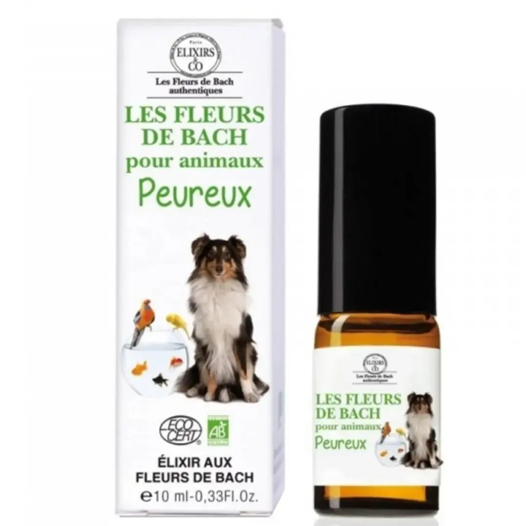 Elixis & co Fleurs de Bach Animaux Peureux