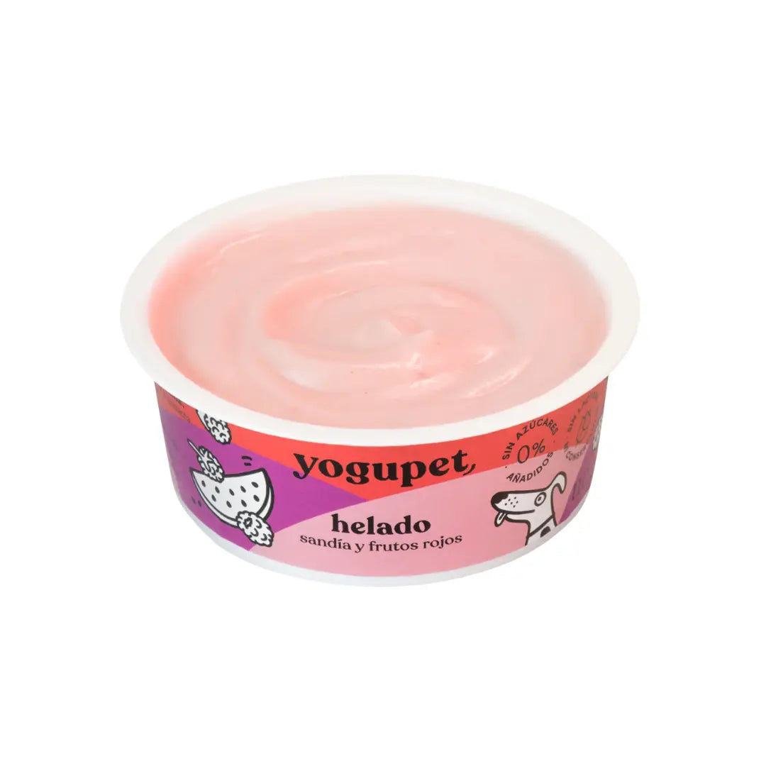 Glace sans lactose Pastèque Fruits Rouges Yogupet