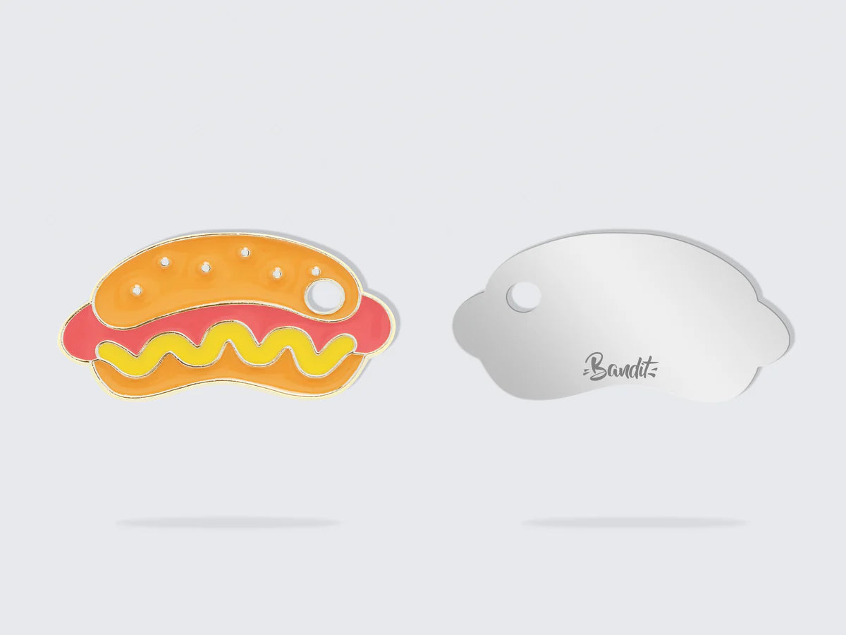 Médaille pour chiens Hot Dog French Bandit