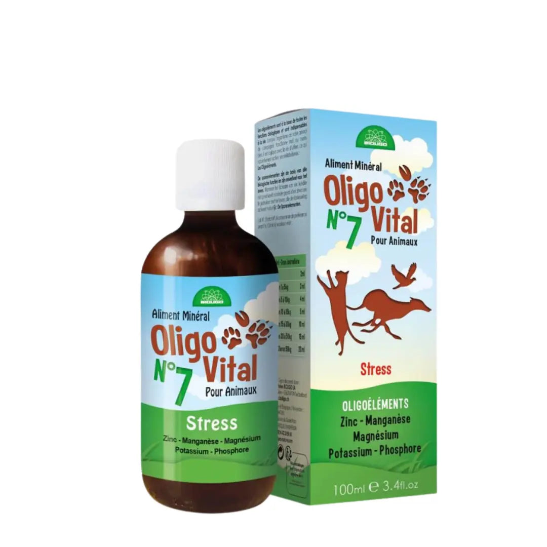 Oligovital n°7 Stress Chien et Chat