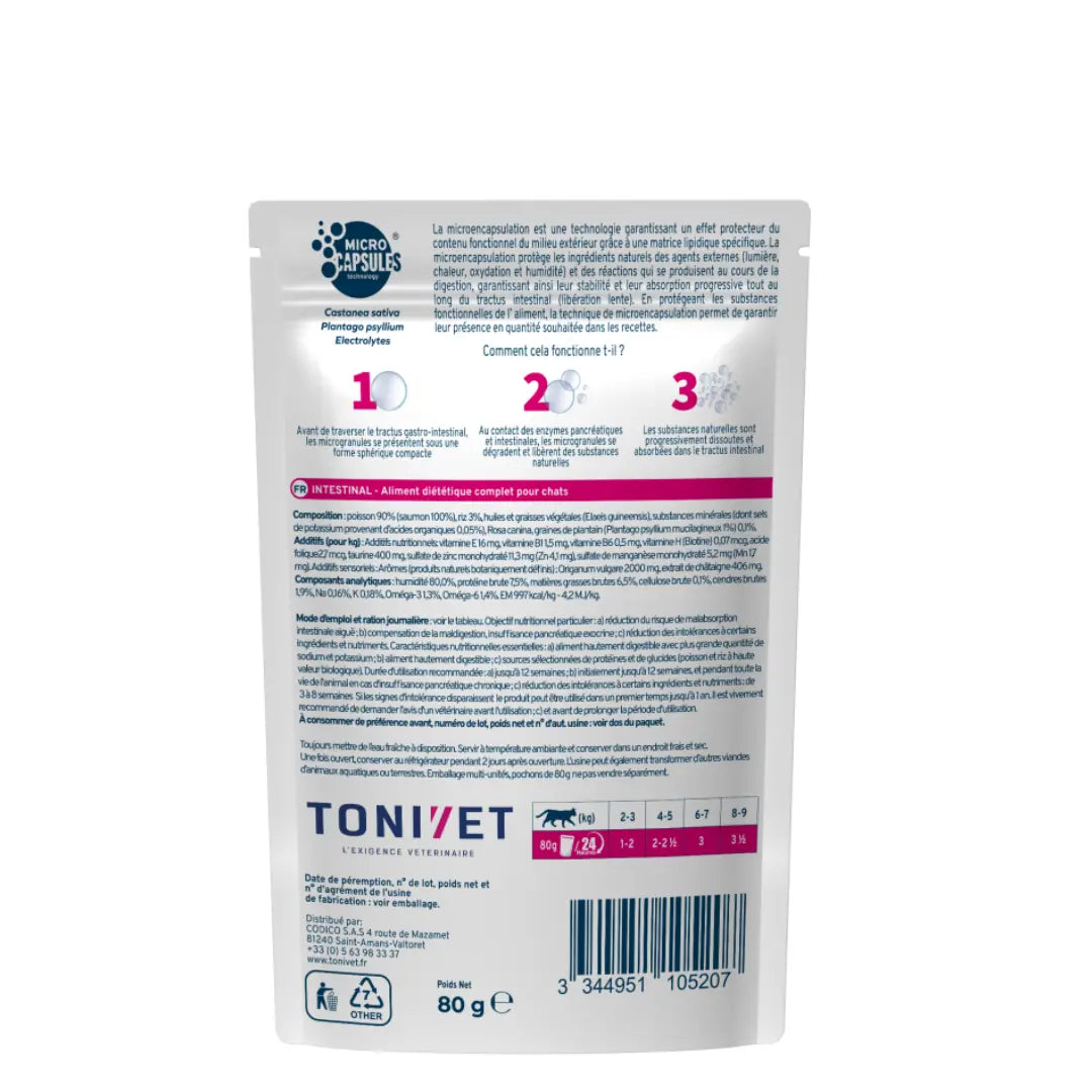 Tonivet LAB Chat Digestif Saumon