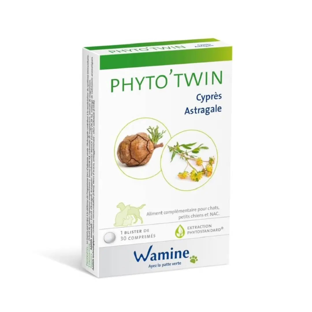 Anti-gaspi Complément Alimentaire Phyto Twin Cyprès Astragale Wamine
