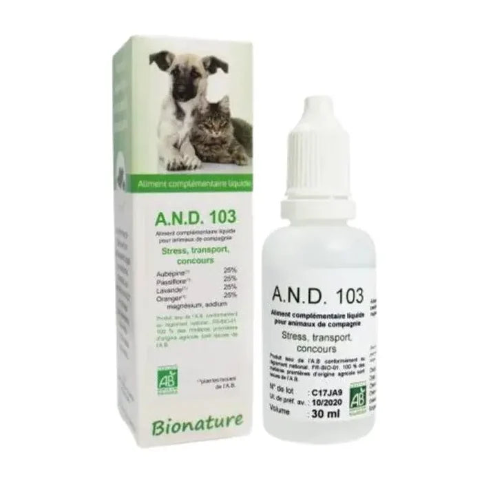 AND 103 Stress des Animaux Bionature