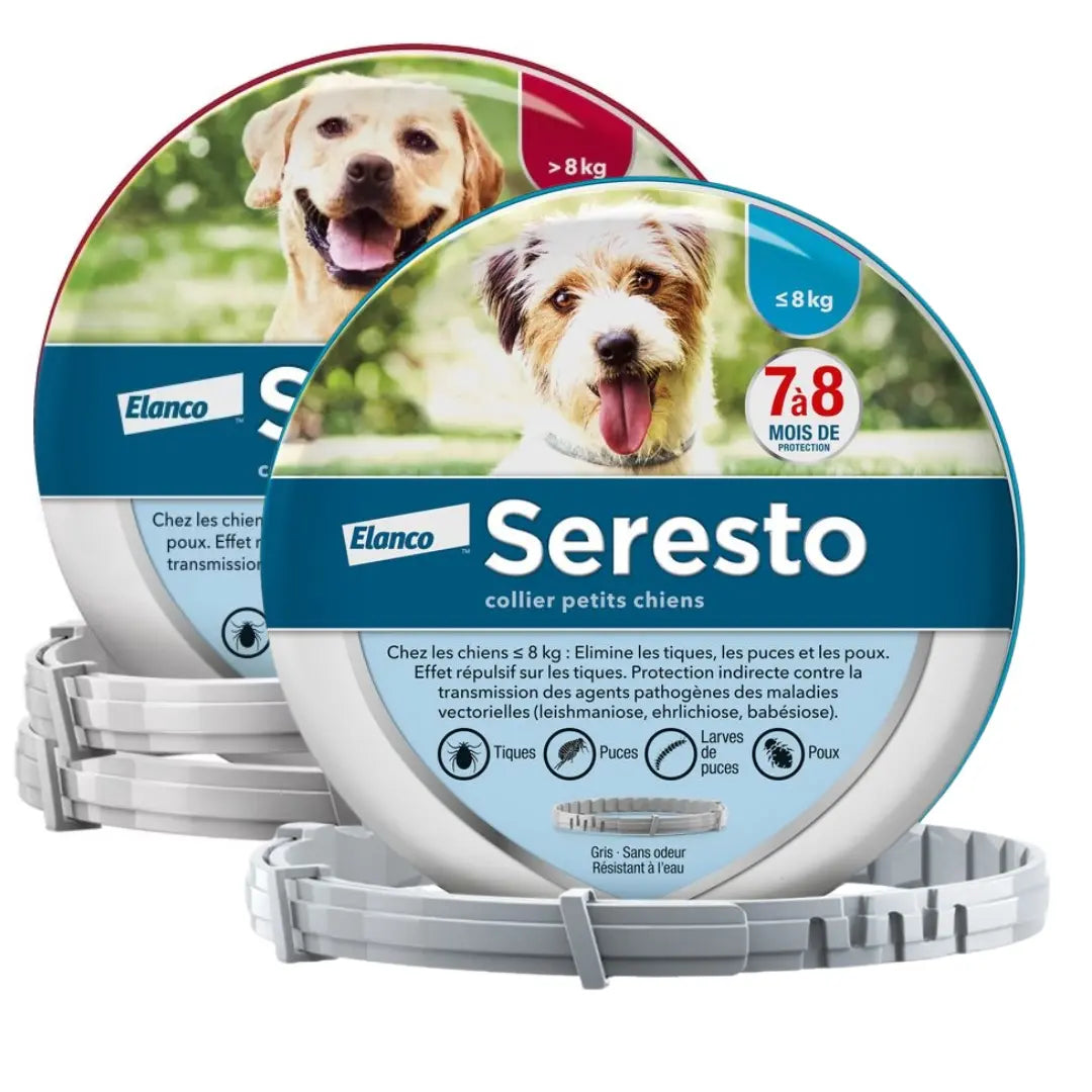 Seresto collier anti puce anti tique Chien