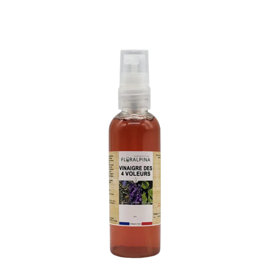 Vinaigre des 4 voleurs Répulsif Tique et Puce Floralpina
