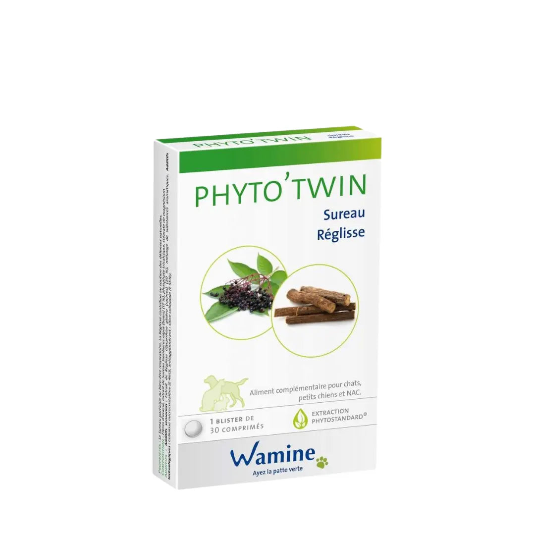 Complément Alimentaire Phyto Twin Sureau Réglisse Wamine