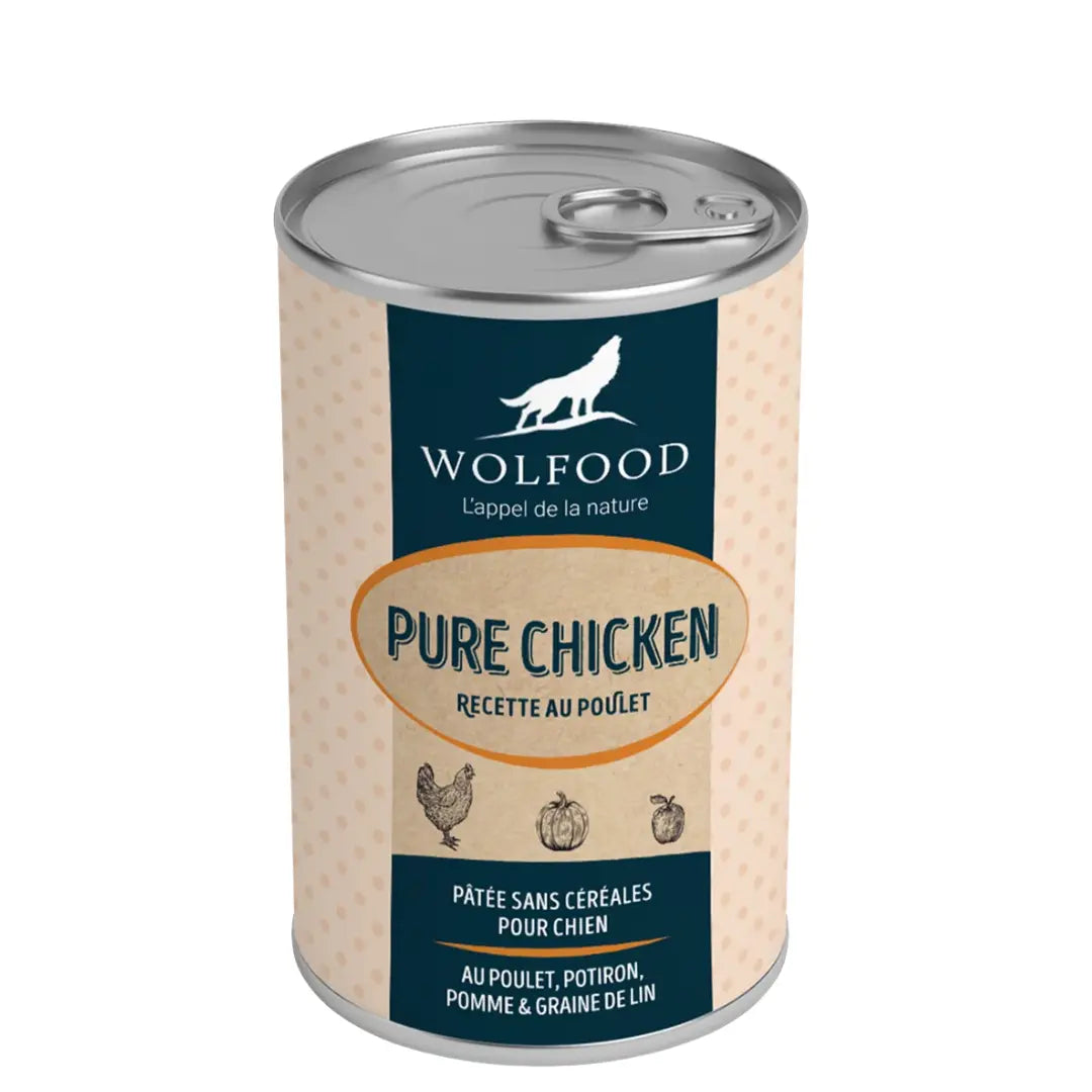 Pâtée Wolfood Pure Chicken