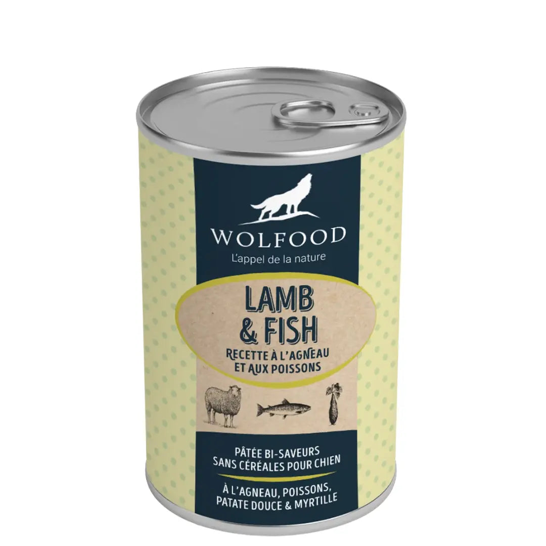 Pâtée Wolfood Lamb & Fish