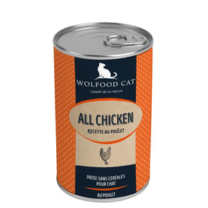 Pâtée Wolfood All Chicken Cat