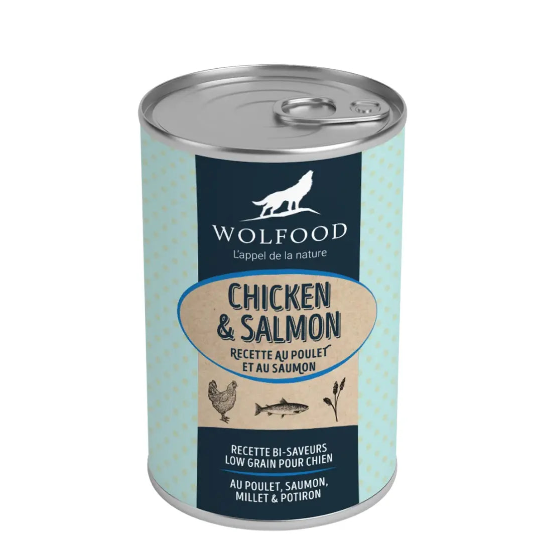Pâtée Wolfood Chicken & Salmon