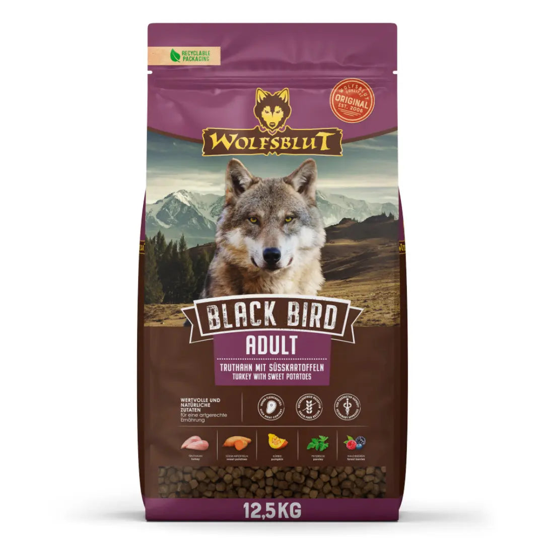 Wolfsblut croquettes chien Adult Black Bird