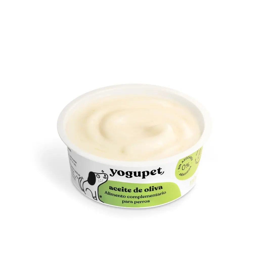 Yaourt pour chien sans lactose à l'huile d'olives Yogupet