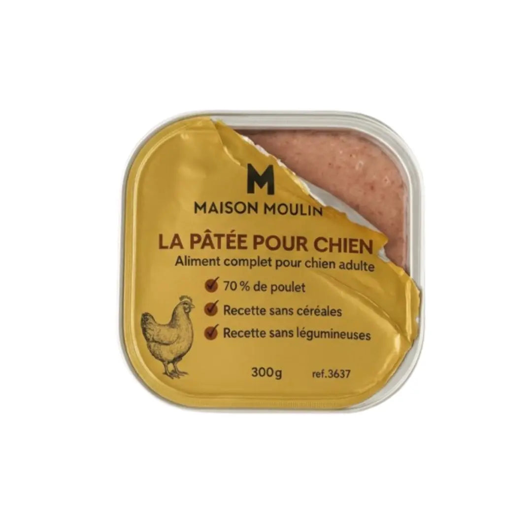 Pâtée au poulet Chien Maison Moulin