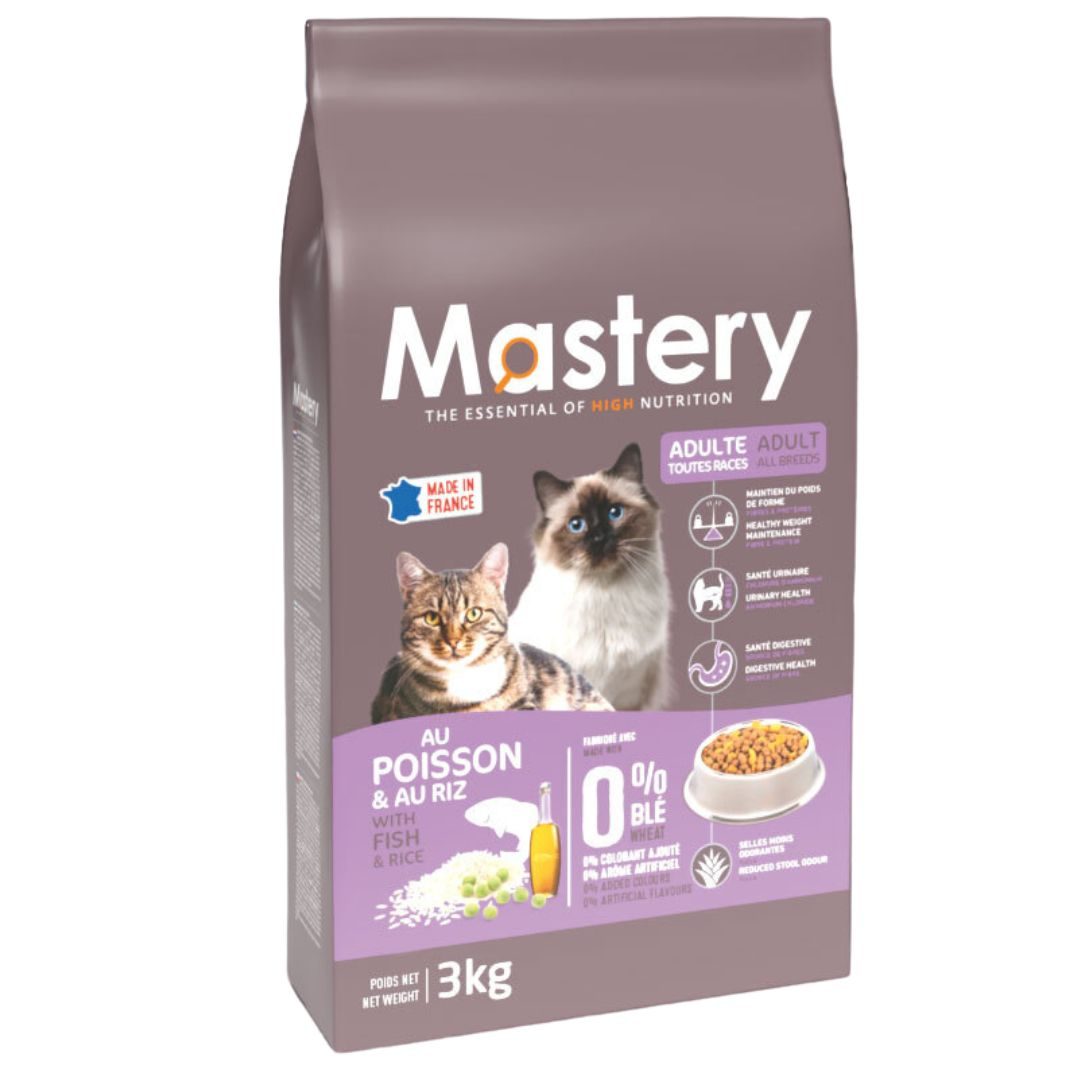 Croquettes Mastery Chat Adulte au Poisson