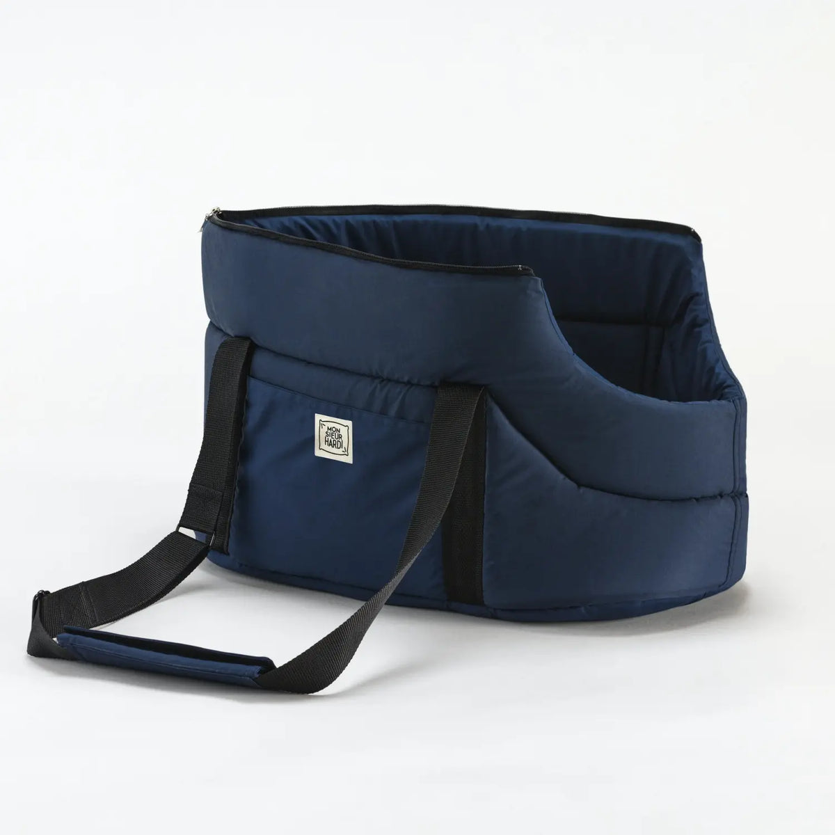 Sac de transport bleu pour chien Monsieur Hardi