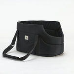 Sac de transport noir pour chien Monsieur Hardi
