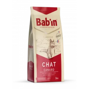 Bab'in Chat Adulte Gamme Classique Canard