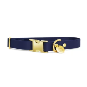 Pop Dog Collier Chien Bleu marine Patapouf