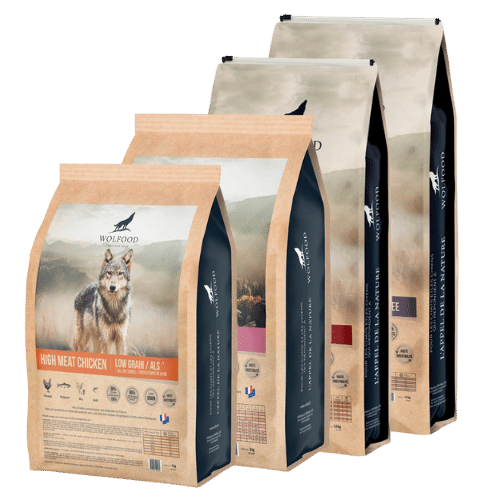 Wolfood Low.Grain pour chien, aliments professionnels pour chiens