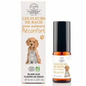 Elixir aux Fleurs de Bach Animaux Réconfort