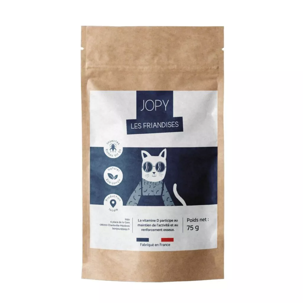 Friandises mobilité pour chat Jopy