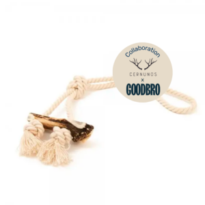 Corde pour chien avec bois de cerf Goodbro x Cernunos