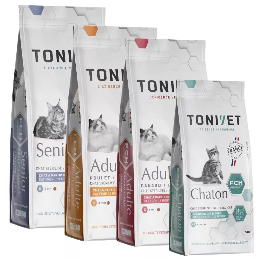 Huile de saumon Tonivet- Complément nutritionnel pour chat/chien