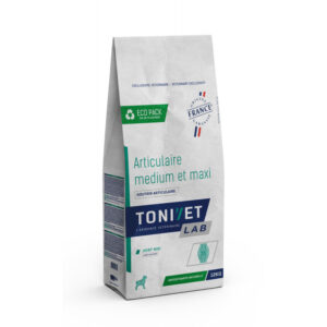 Croquettes pour chien Tonivet articulaire medium& maxi pour préserver les articulations et soulager en cas d'arthrose