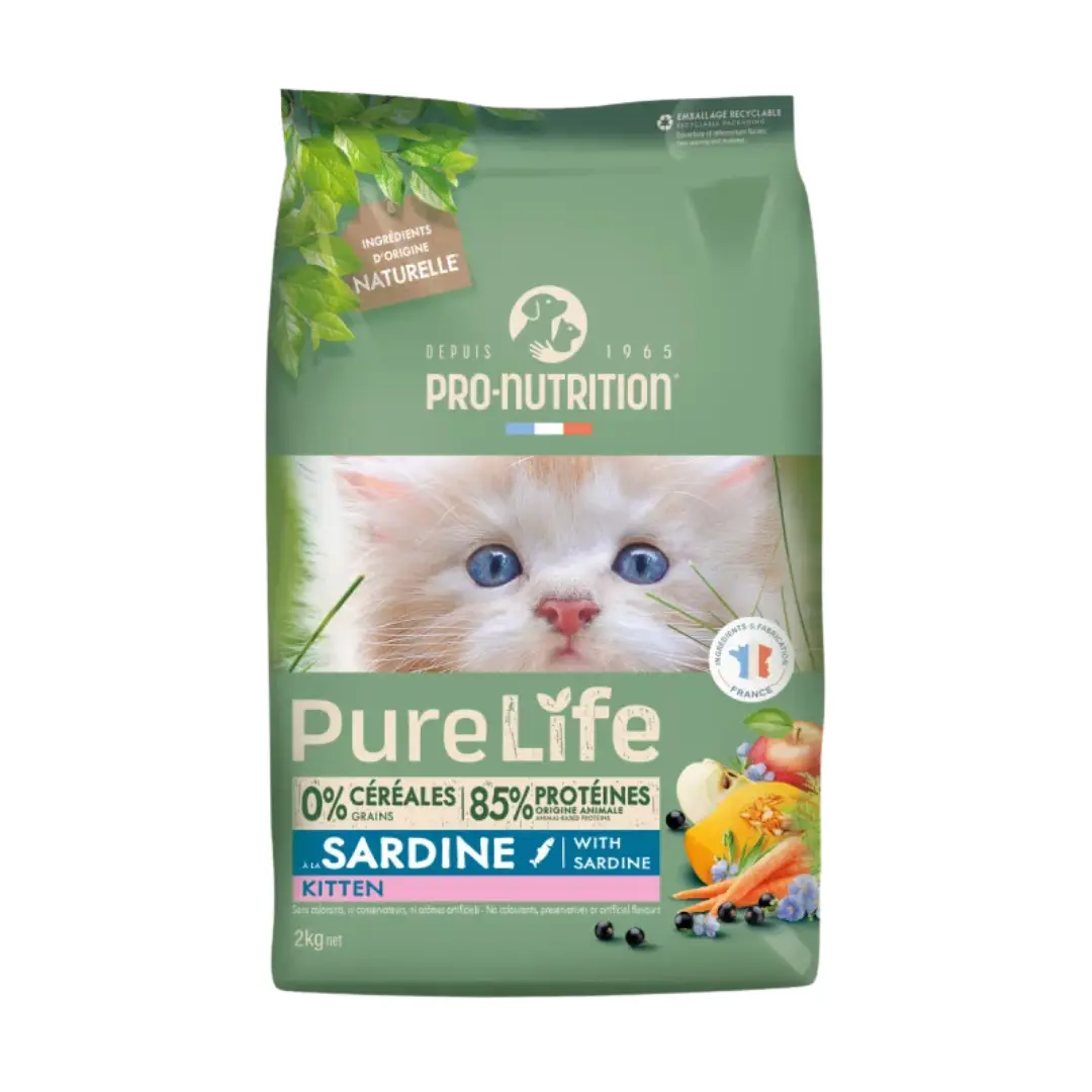 Anti-gaspi - Croquettes Pure Life Chaton sans céréales Anti-gaspi - Croquettes Pure Life Chaton sans céréales