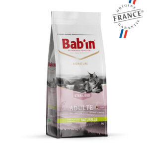 Bab’in Chat Adulte Saumon Gamme Signature