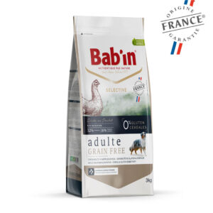 Bab'in Chien Adulte Grain Free Poulet Gamme Selective