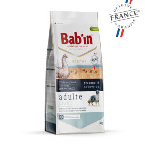Bab'in Chien Adulte Light Sensitive Poulet Gamme Selective