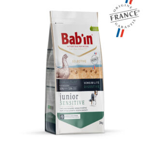 Bab'in Chien Junior Sensitive Poulet Gamme Selective