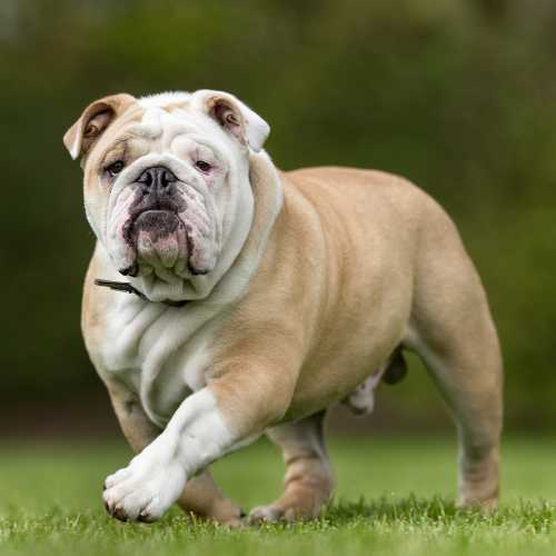 caractéristiques du bouledogue anglais qui impactent son alimentation