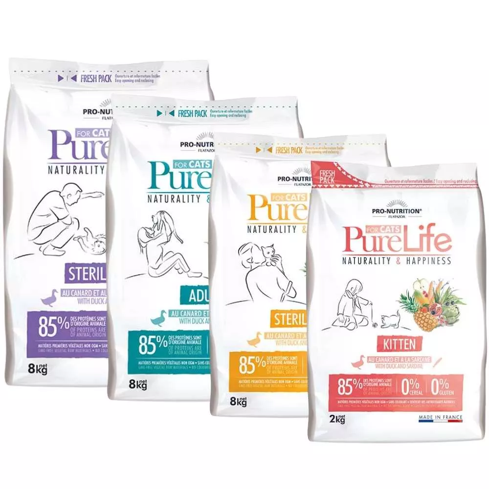 Croquettes Pure Life Chien Light & Stérilisé