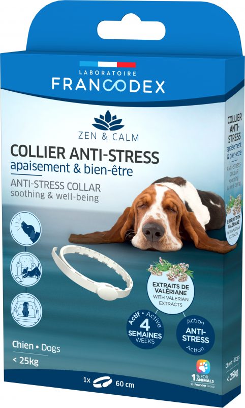 Collier anti-stress chien Zen & Calm - Goodbro