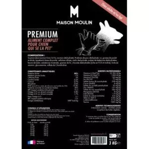 Croquettes saumon pour chien Maison Moulin