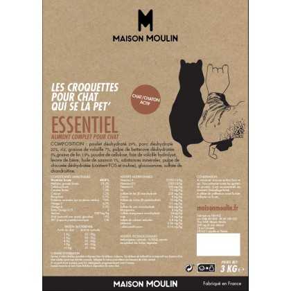 Croquettes essentiel chat - chaton Maison Moulin