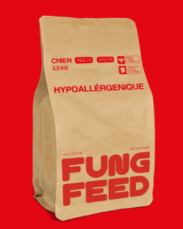 croquettes chien fungfeed à base d'insectes